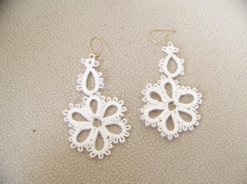 Wedding Earrings designed by Audrey Sutton